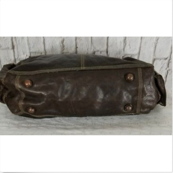 *SOLD* FOSSIL Brown Leather Messenger Bag - Picture 6 of 6